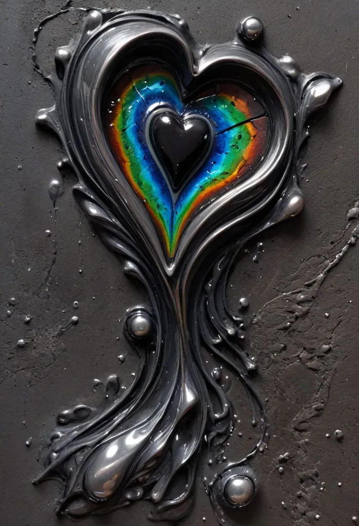 molten metal heart