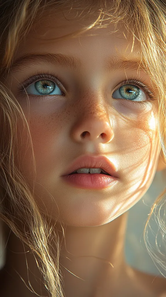 Modern, bright, and luxurious images that are suitable for children,extrem details, sharp and crisp realistic image, photorealistic style image of description English word poignant, part of speach is Adjective,evoking a keen sense of sadness or regret --ar 9:16 --s 750 --style raw