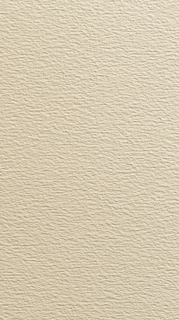 The image shows a close-up view of a textured surface, possibly paper or a similar material.  The color is a light beige or cream, and the texture is subtly rough, with numerous small, closely spaced raised lines or bumps creating a fine, even grain.  The overall impression is one of a slightly uneven, but uniformly textured surface.